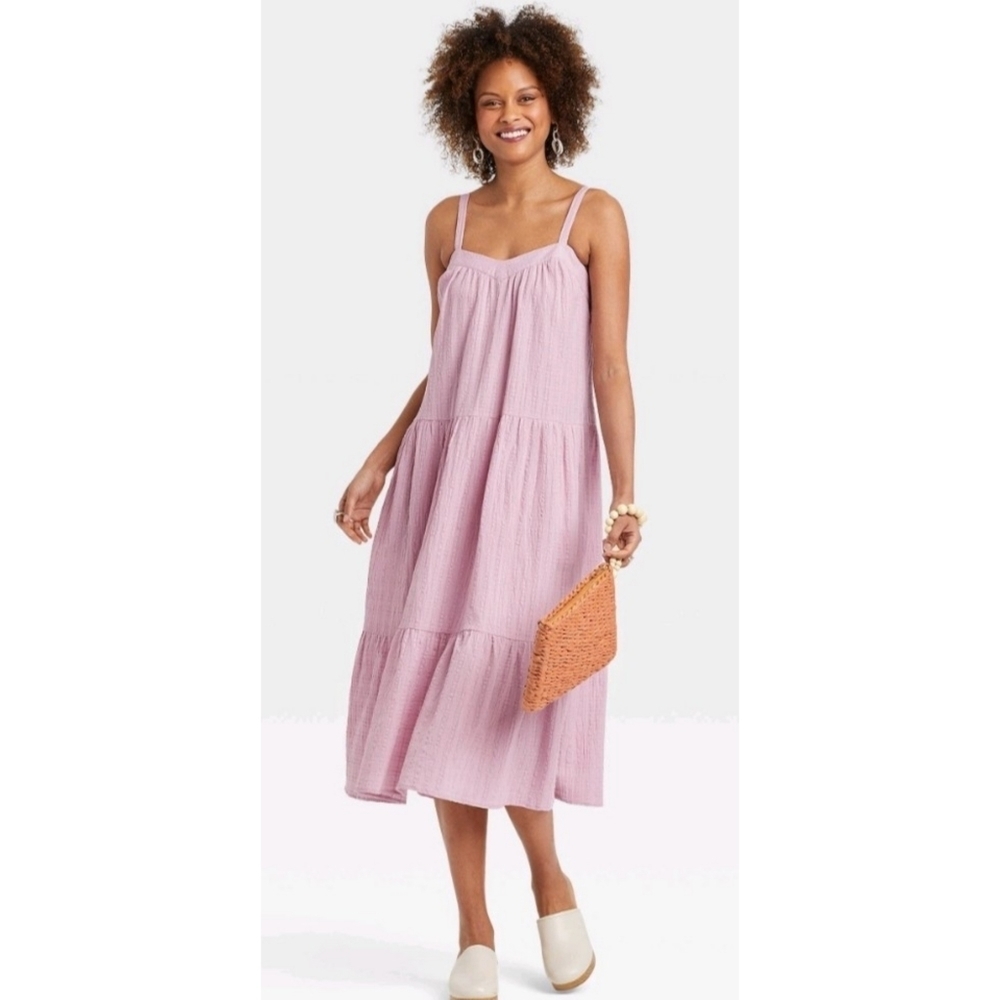 Knox Rose Sleeveless A-Line dress Light Purple
